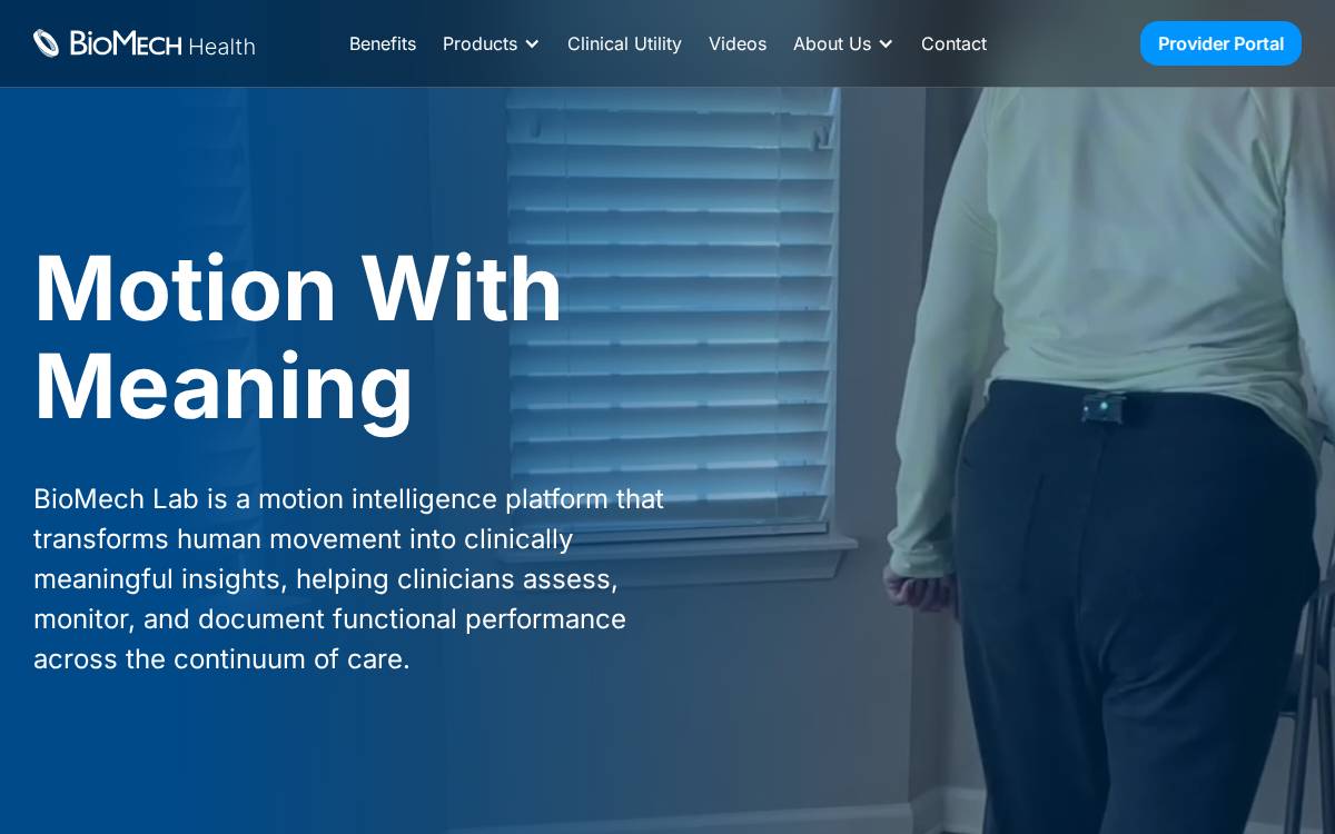 Biomech Holdings website preview