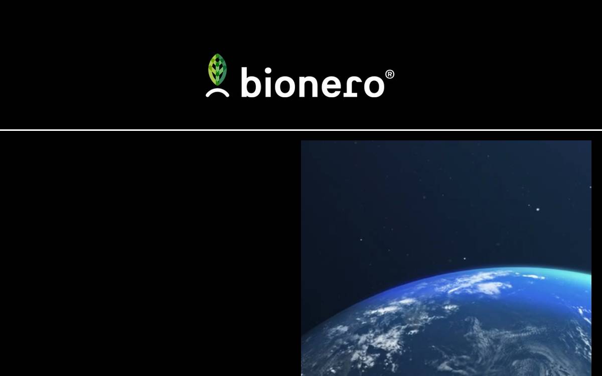 bionero website preview