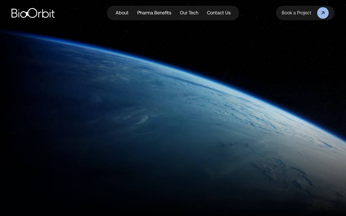 Bio Orbit website preview
