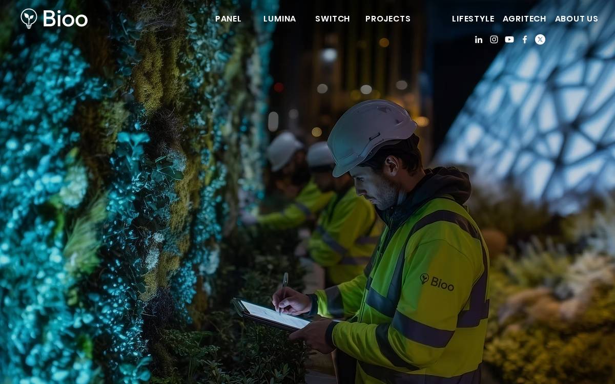 Biootech website preview