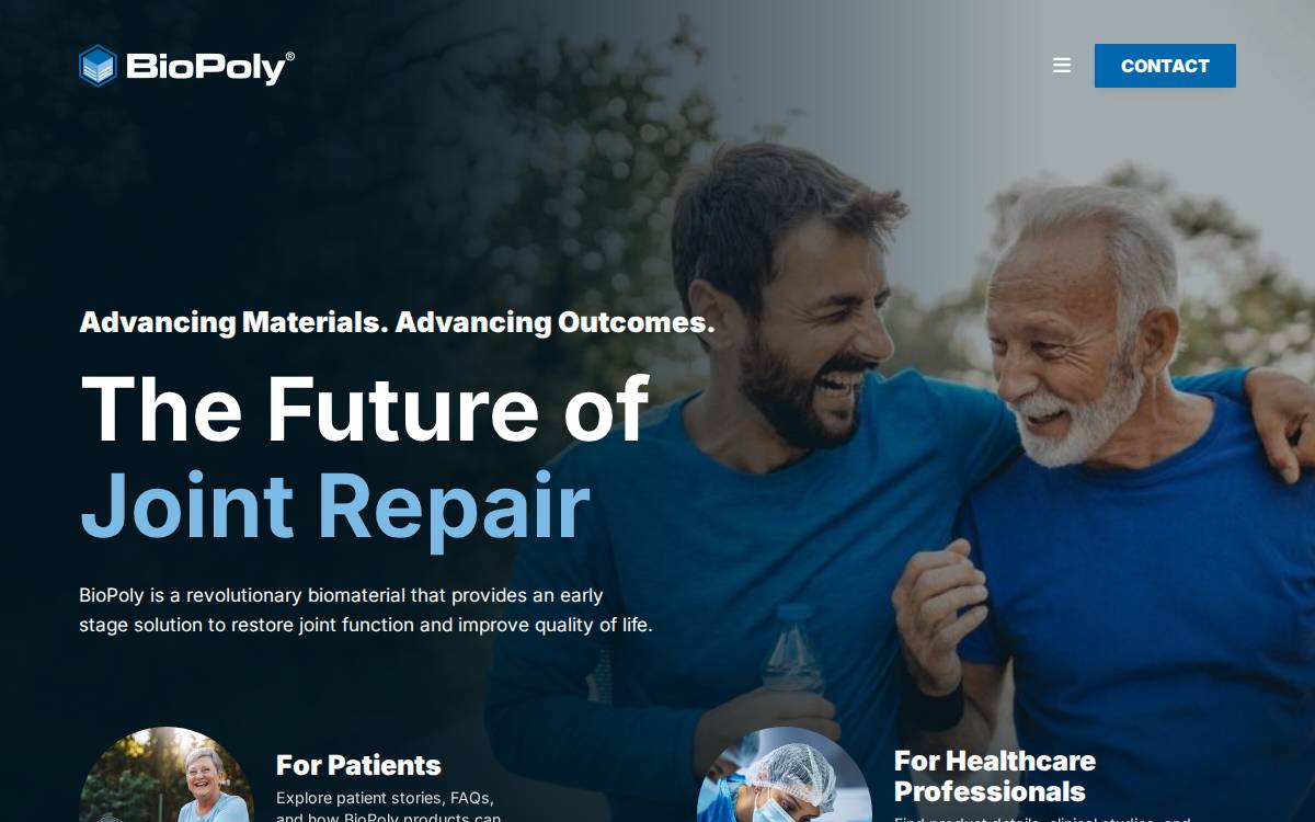 Biopoly website preview