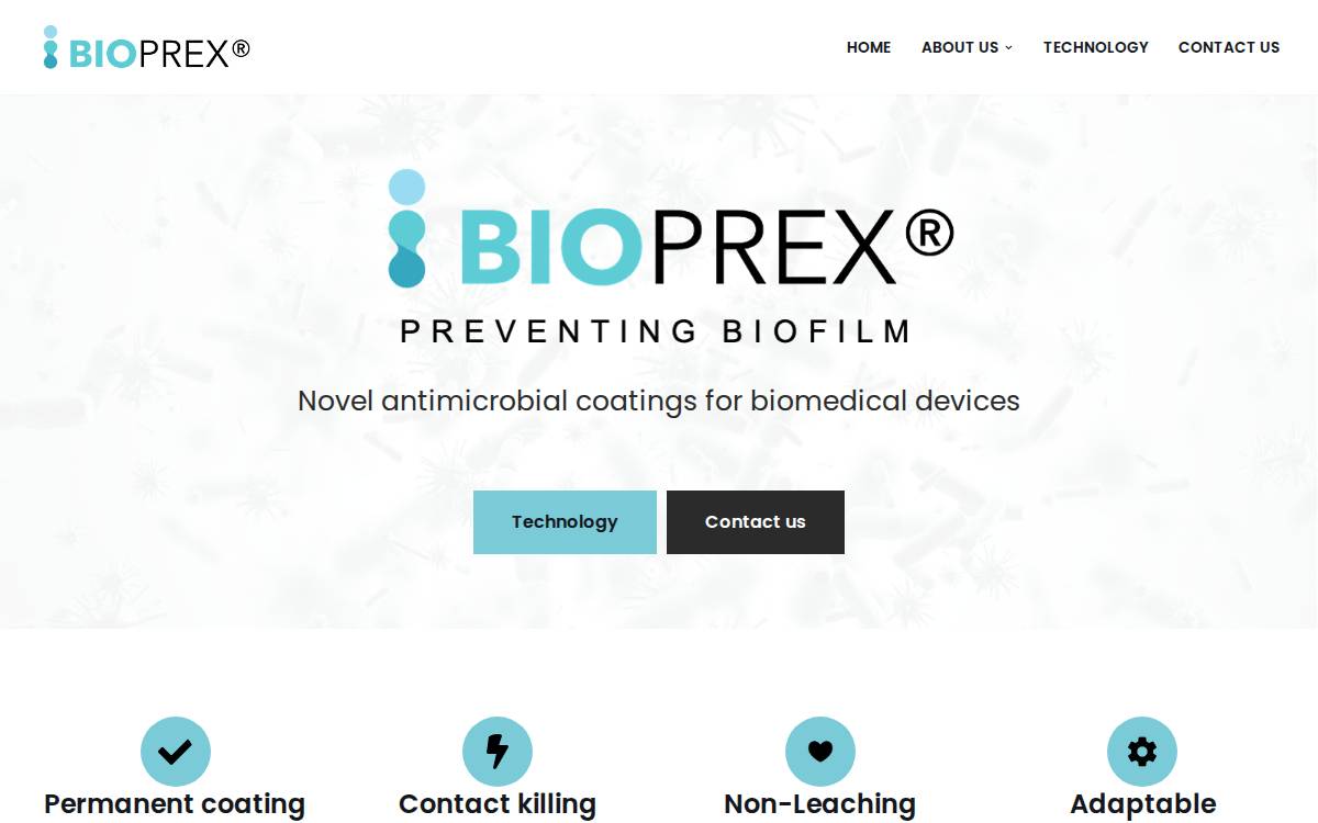 BioPrex Medical website preview