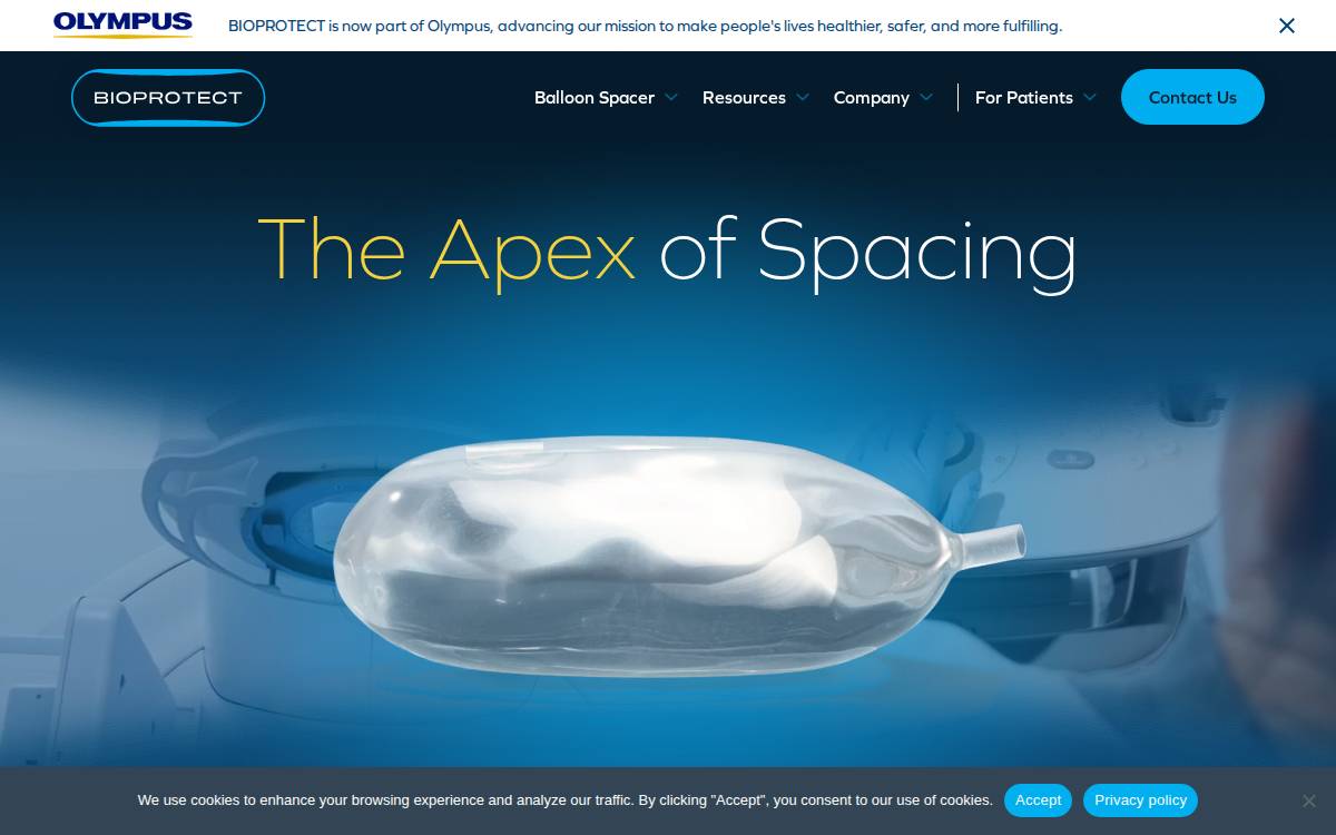 Bio Protect website preview