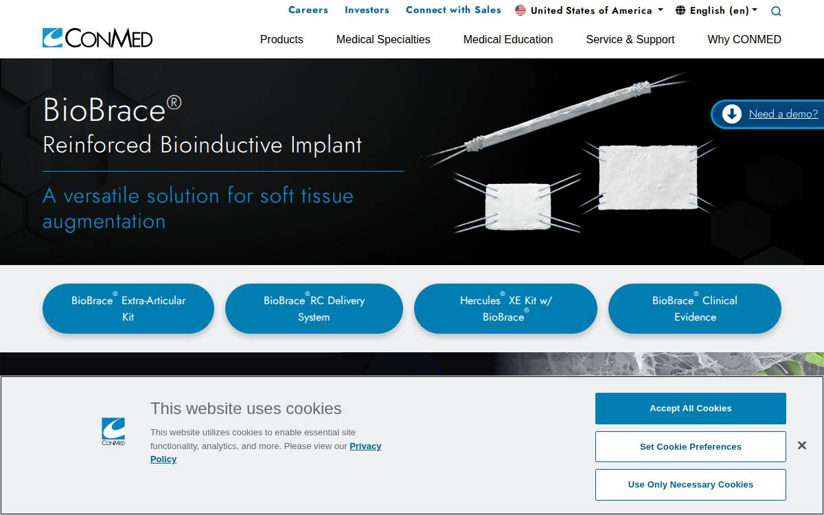 BioRez, Inc. website preview