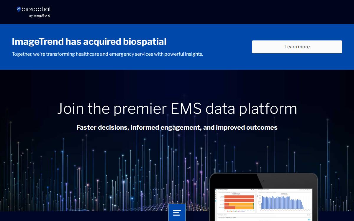 Biospatial website preview