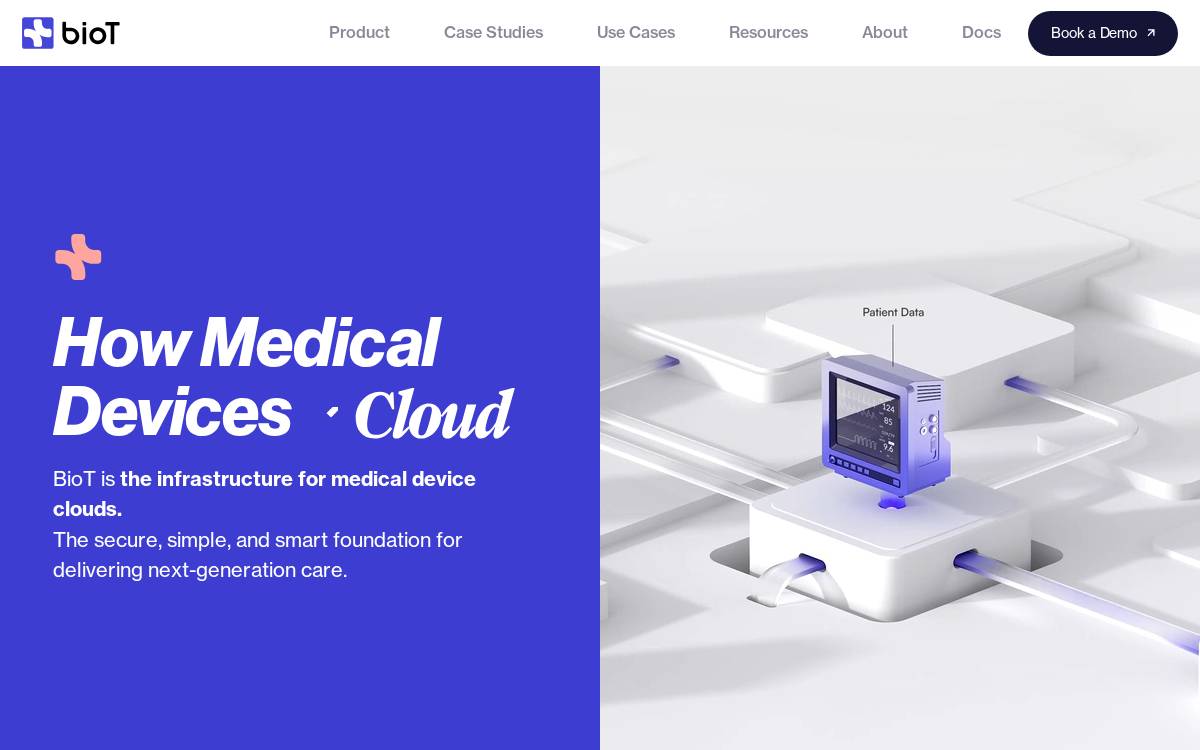 BioT website preview