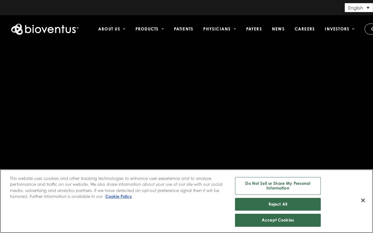 Bioventus website preview