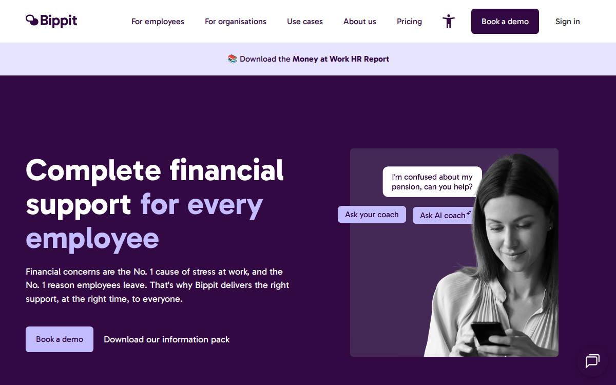 Bippit website preview
