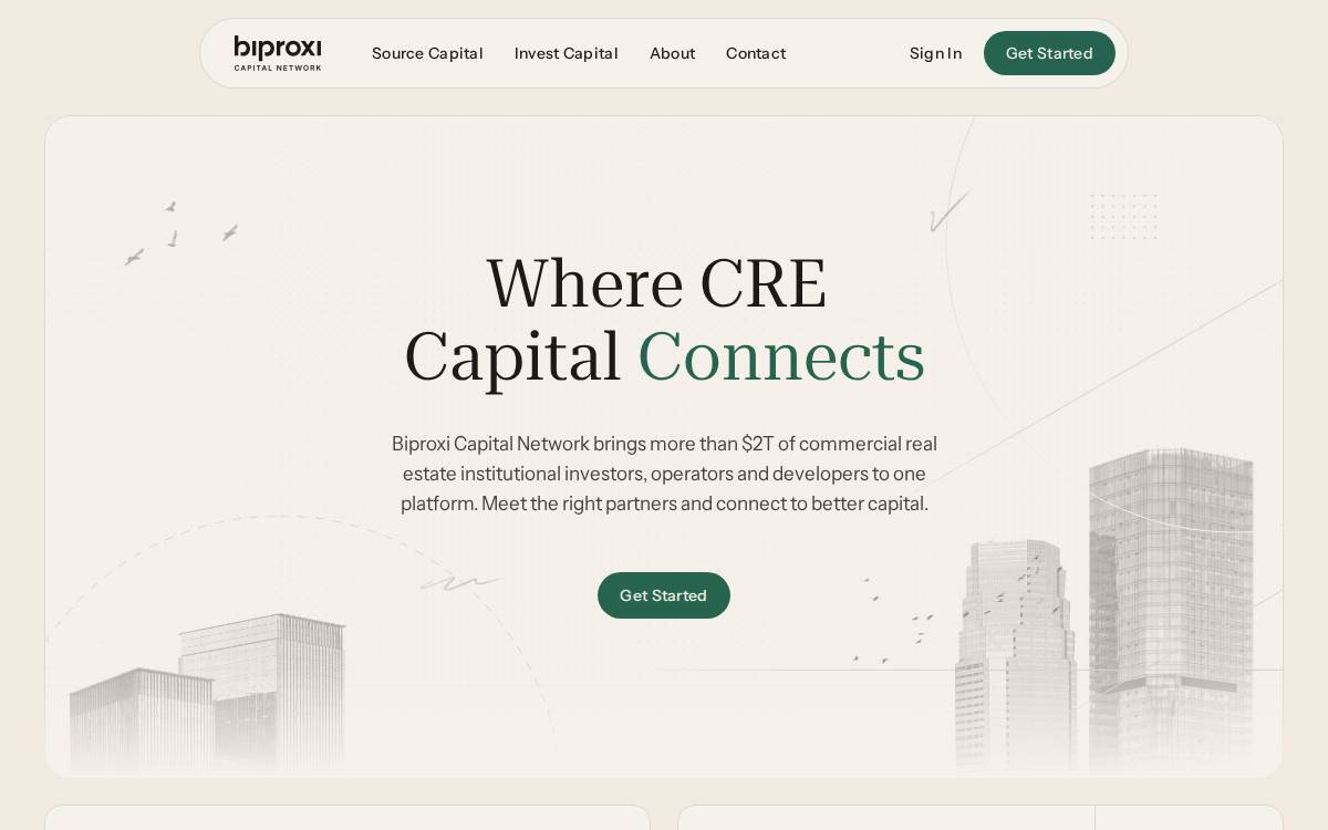 Biproxi website preview