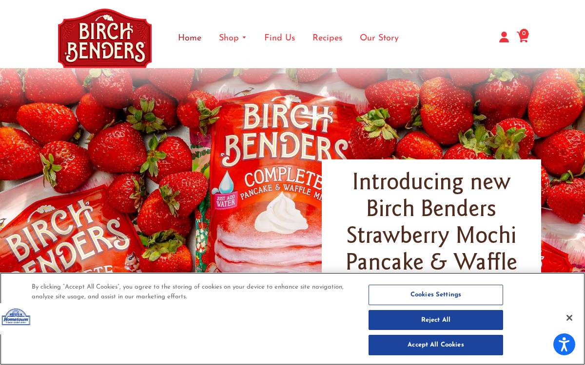 Birch Benders website preview