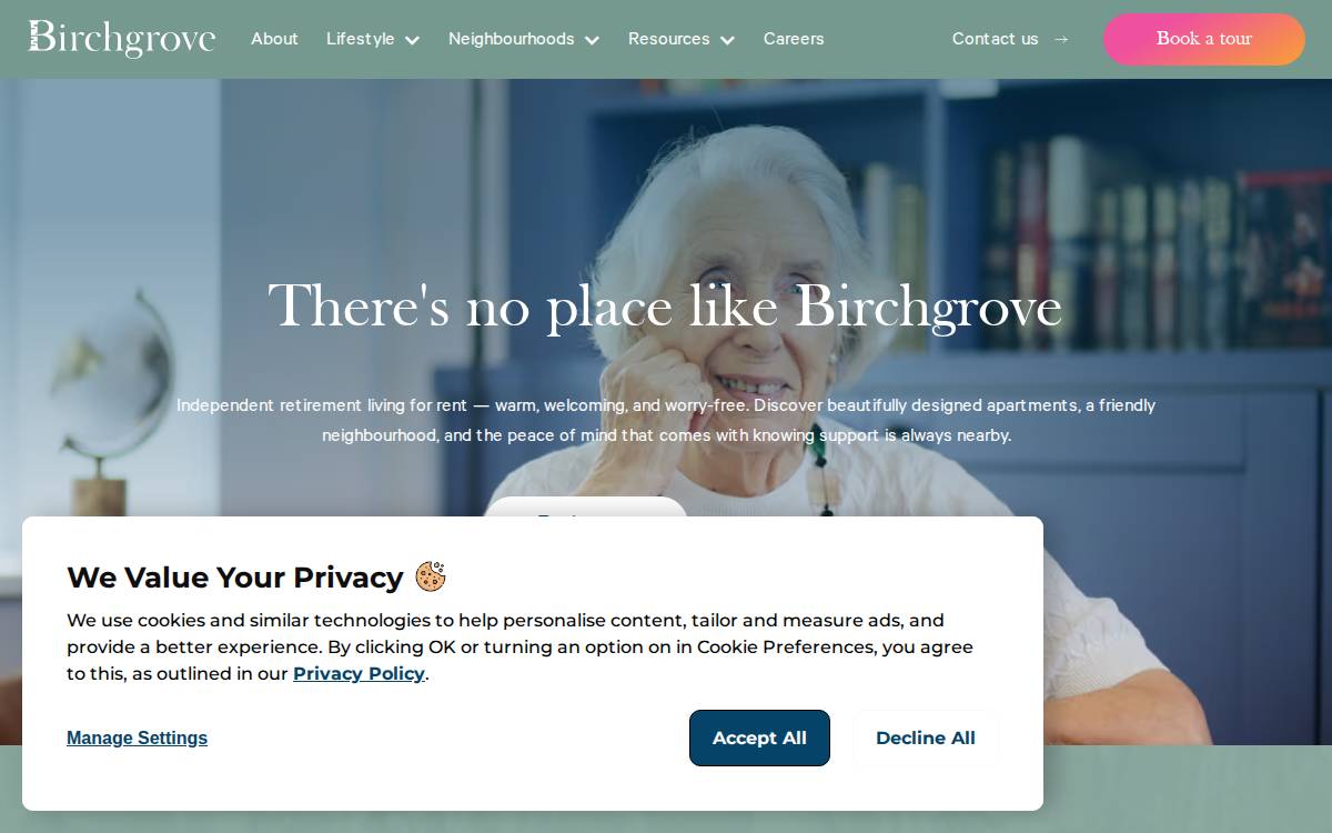 Birchgrove website preview