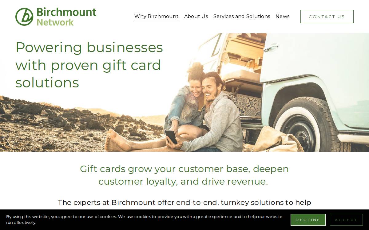 Birchmountnetwork website preview