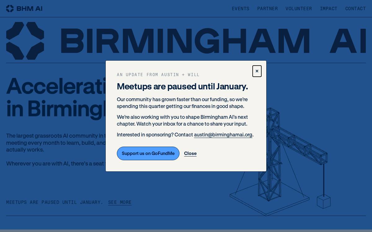 Birmingham AI website preview