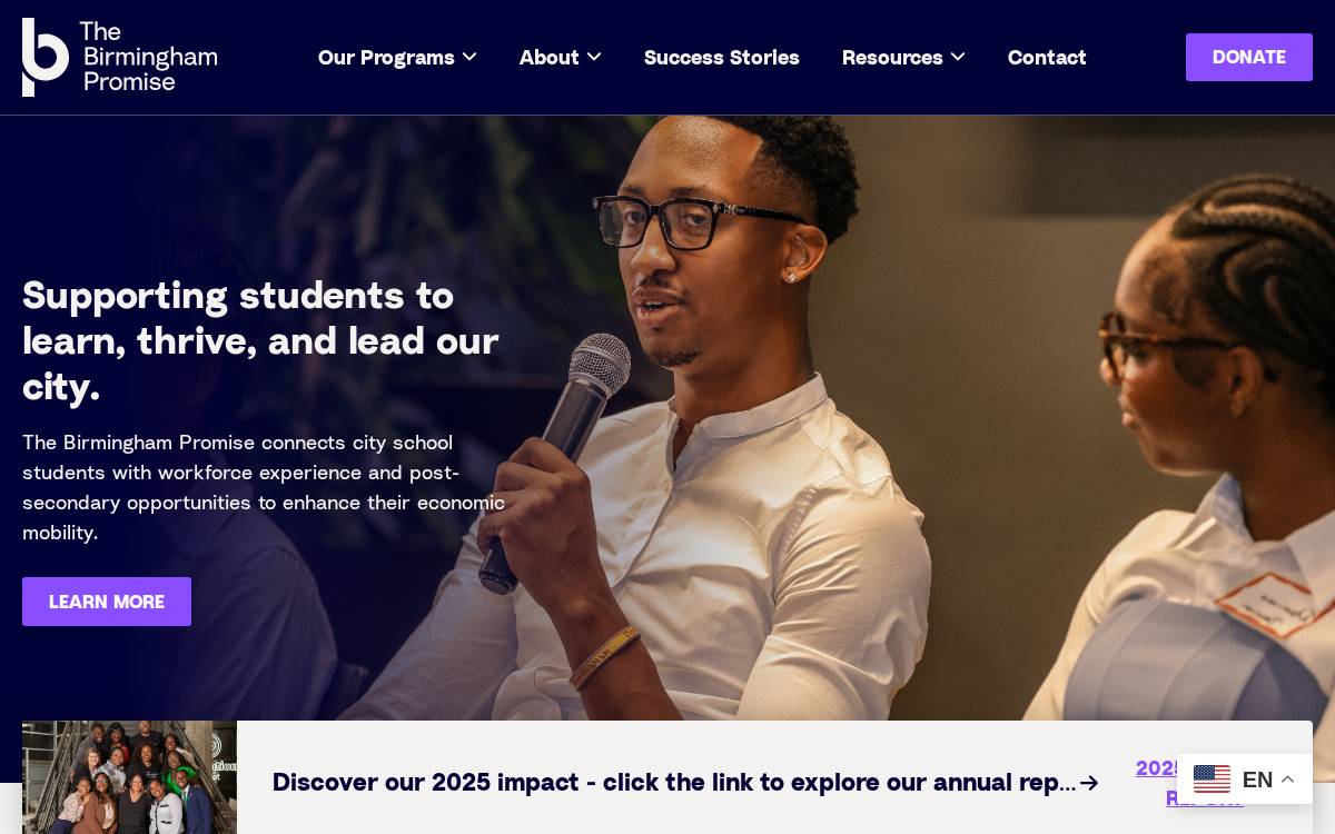 Birmingham Promise website preview