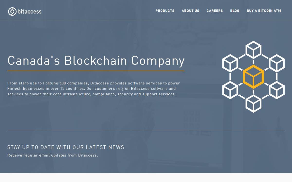 Bitaccess website preview