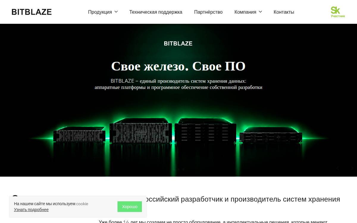 Bitblaze website preview
