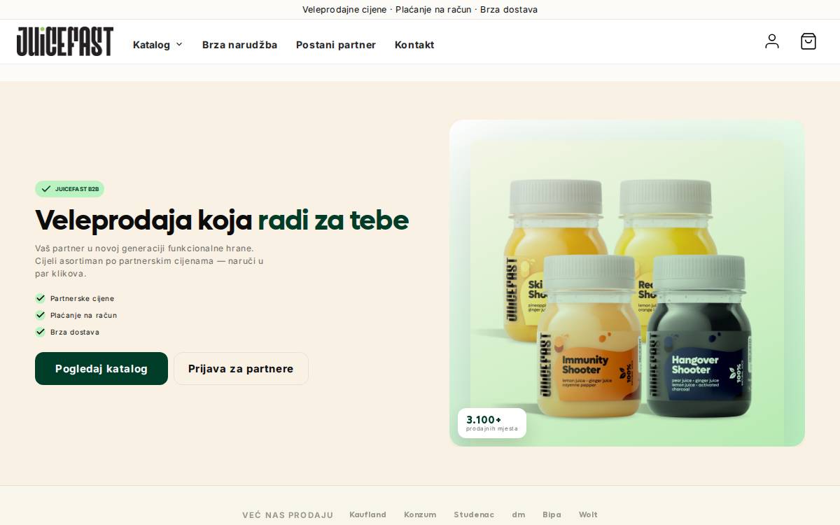 Biteme Nutrition website preview
