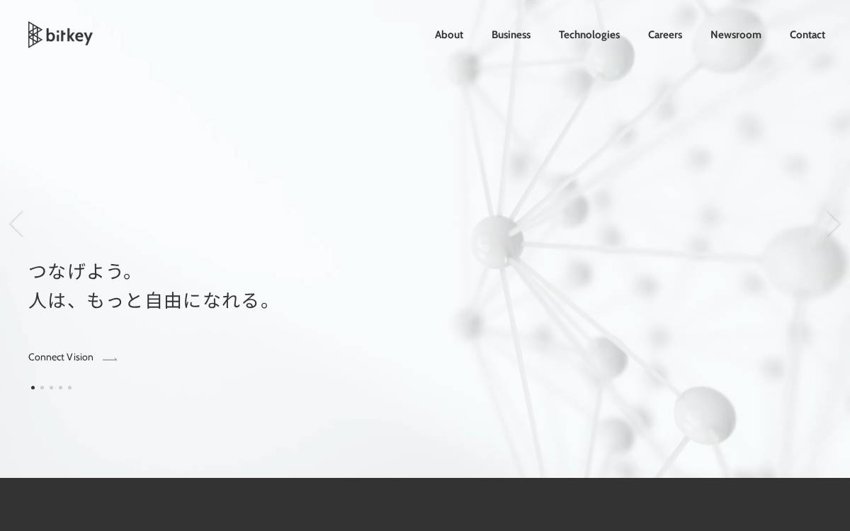 Bitkey website preview