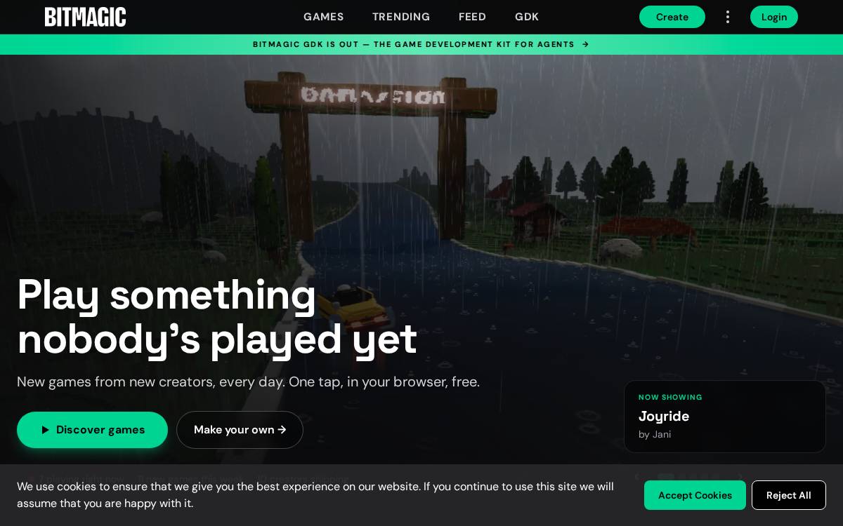 Bitmagic website preview
