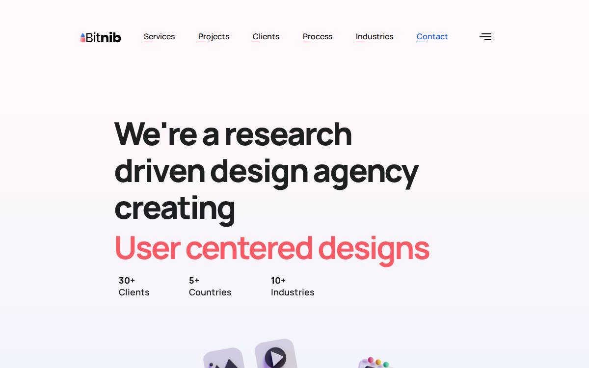 Bitnibdesign website preview