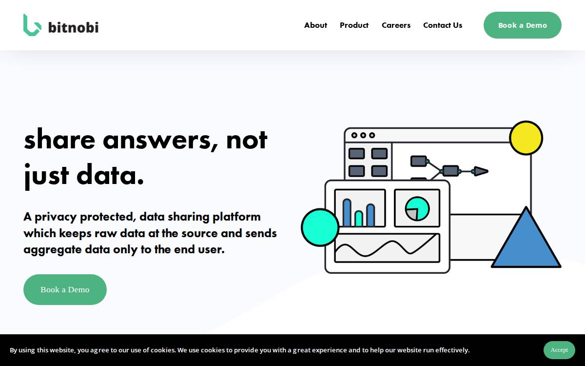 Bitnobi website preview