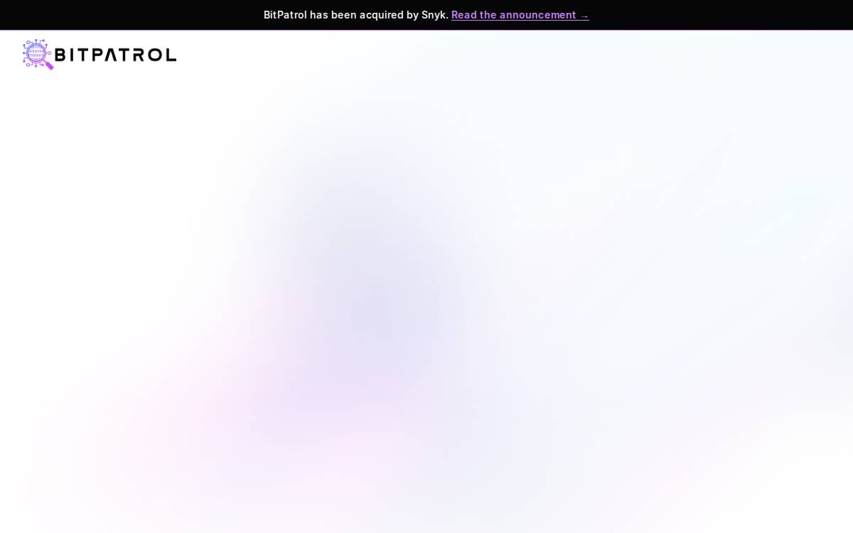 BitPatrol website preview