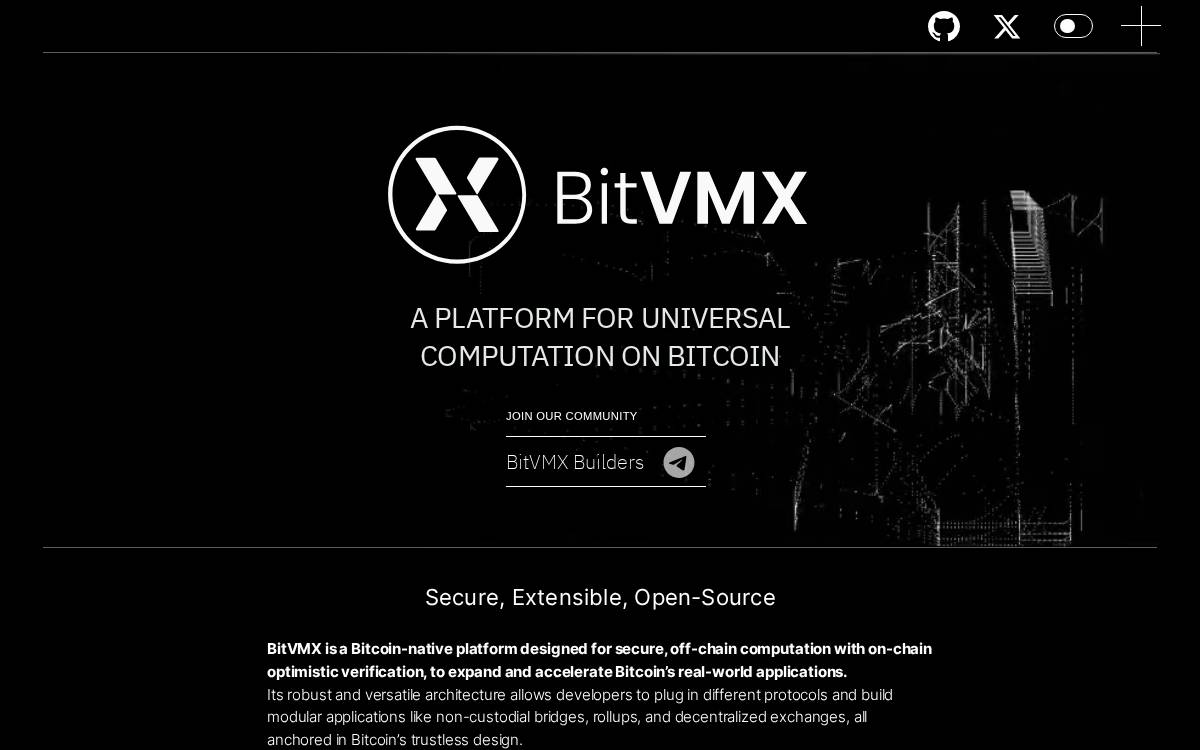 BitVMX website preview