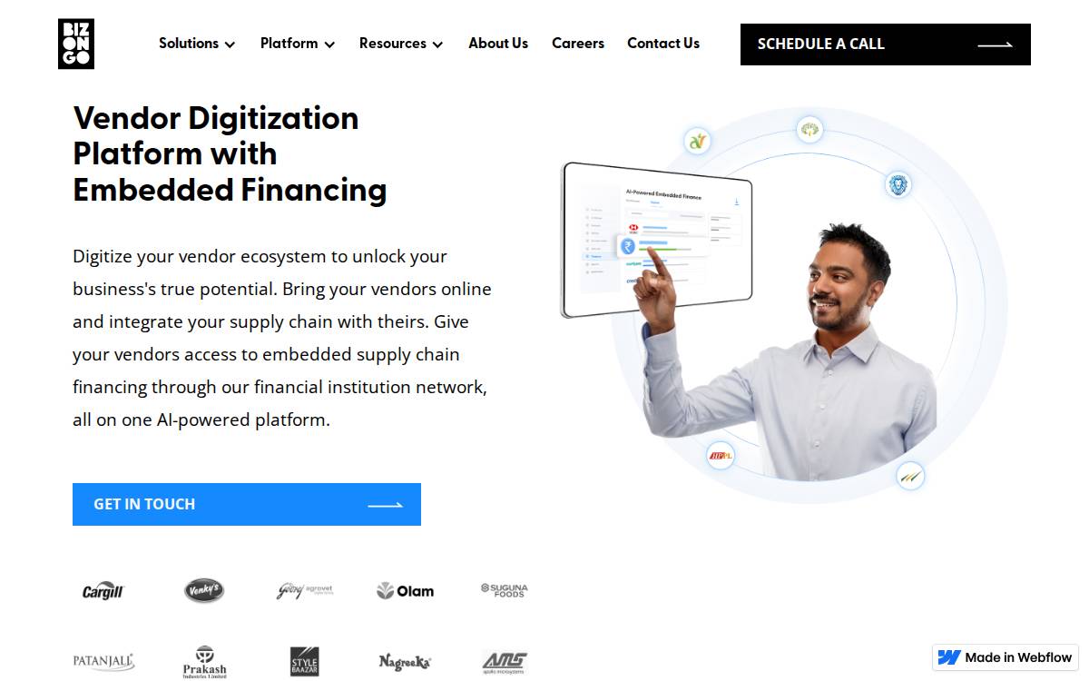 Bizongo website preview