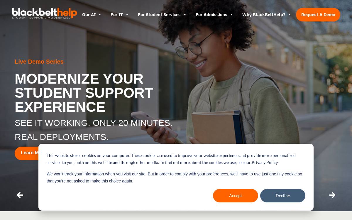 BlackBeltHelp website preview