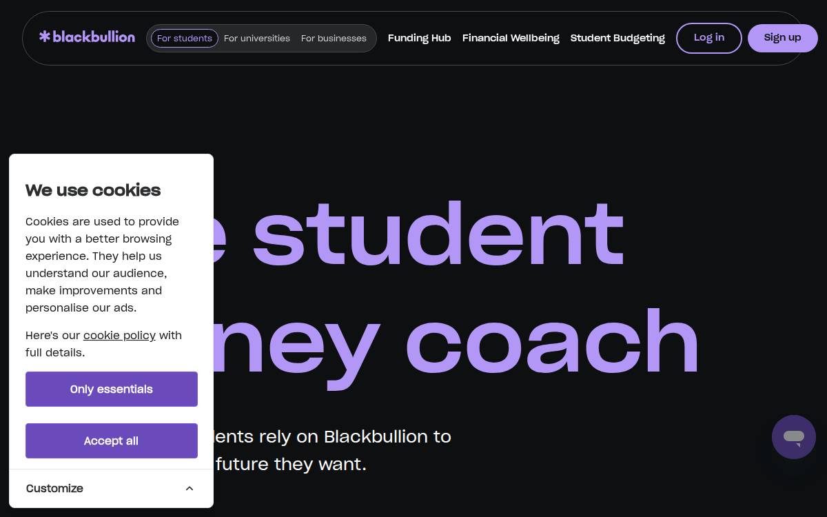 Blackbullion website preview