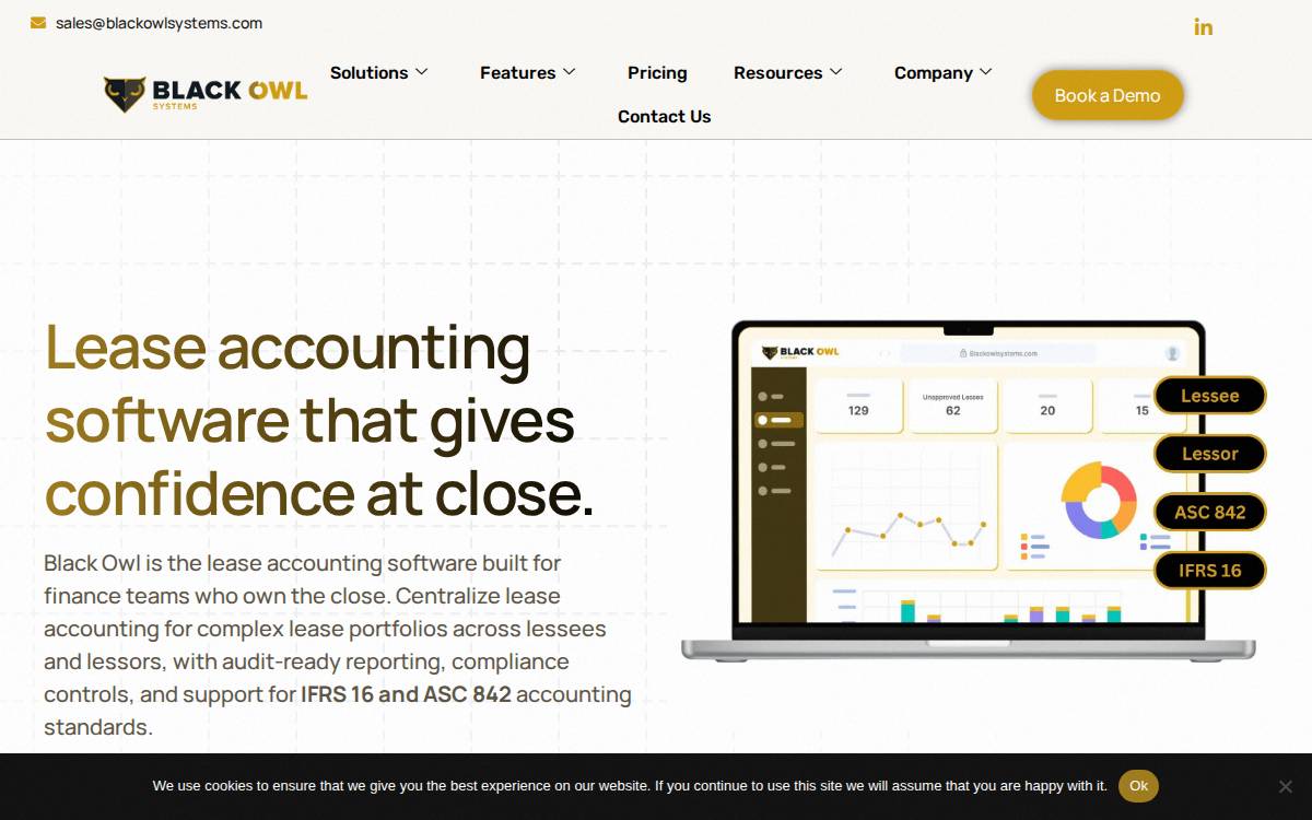 Blackowlsystems website preview