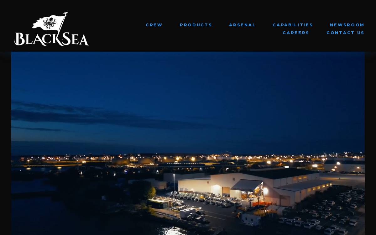 Blacksea website preview