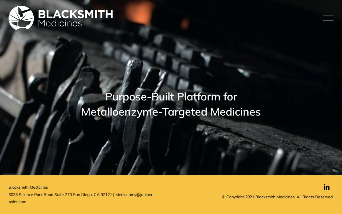 Blacksmithmedicines website preview