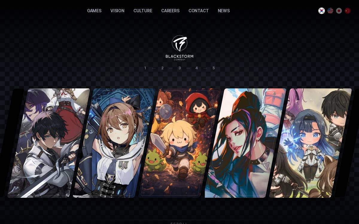 Blackstormcompany website preview