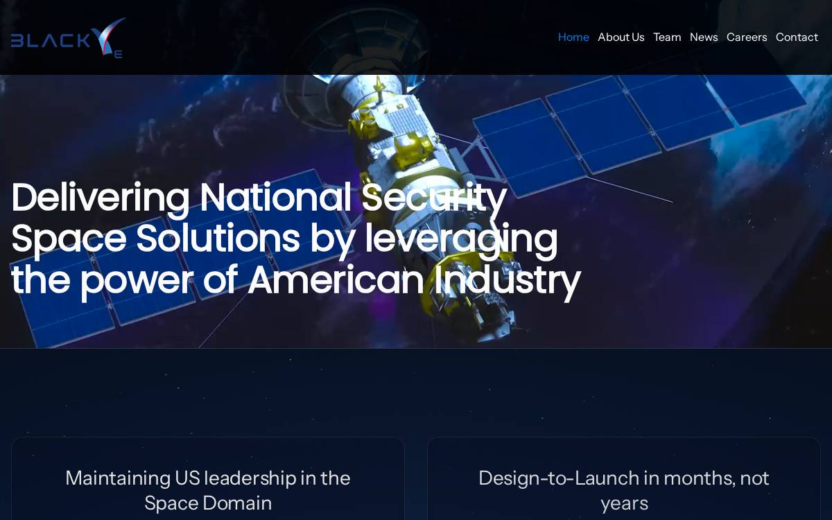 BlackVe website preview