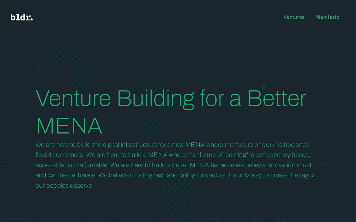 Bldr website preview