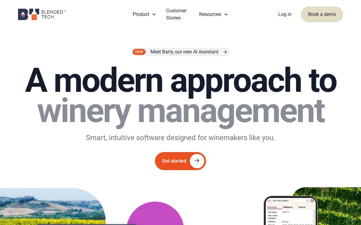 Blended Technologies website preview