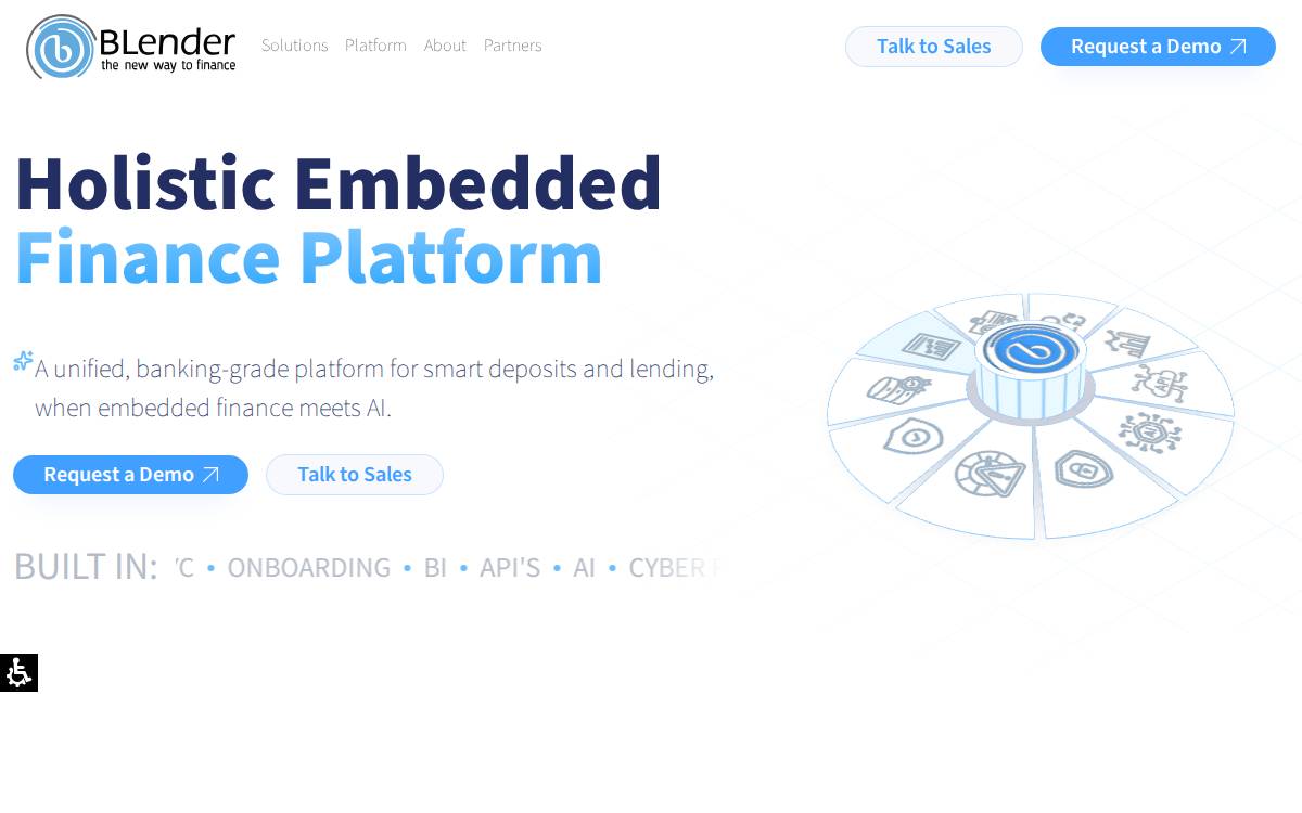Blender website preview