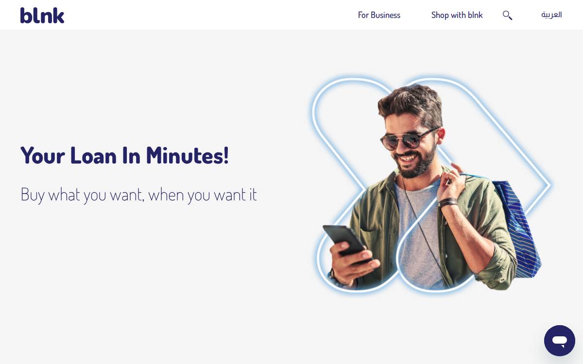 blnk website preview