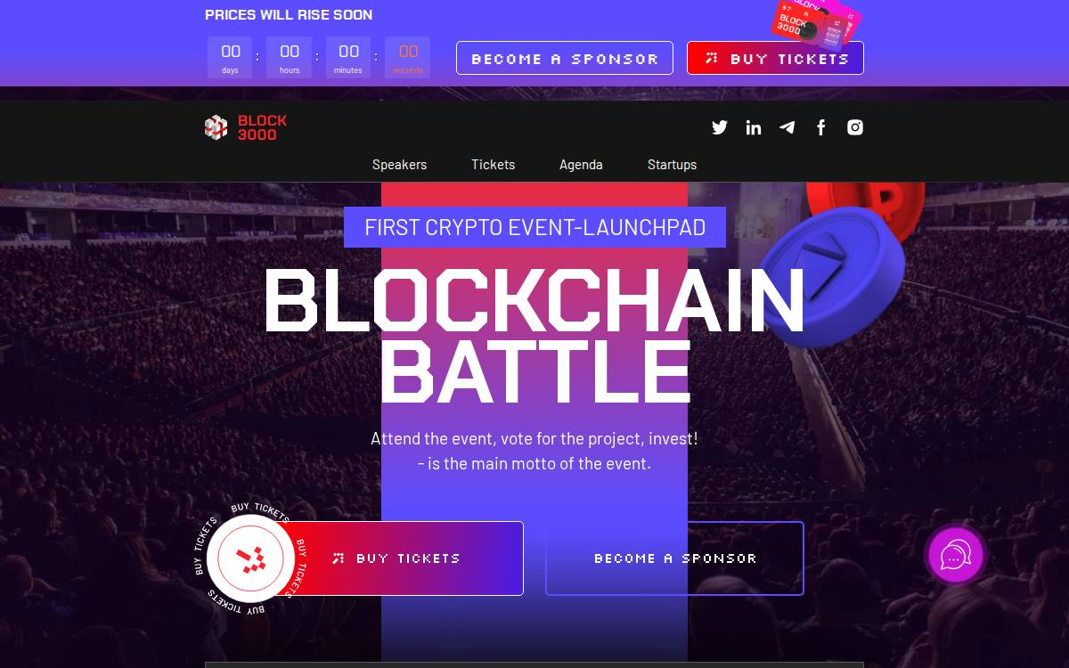 Block3000 website preview