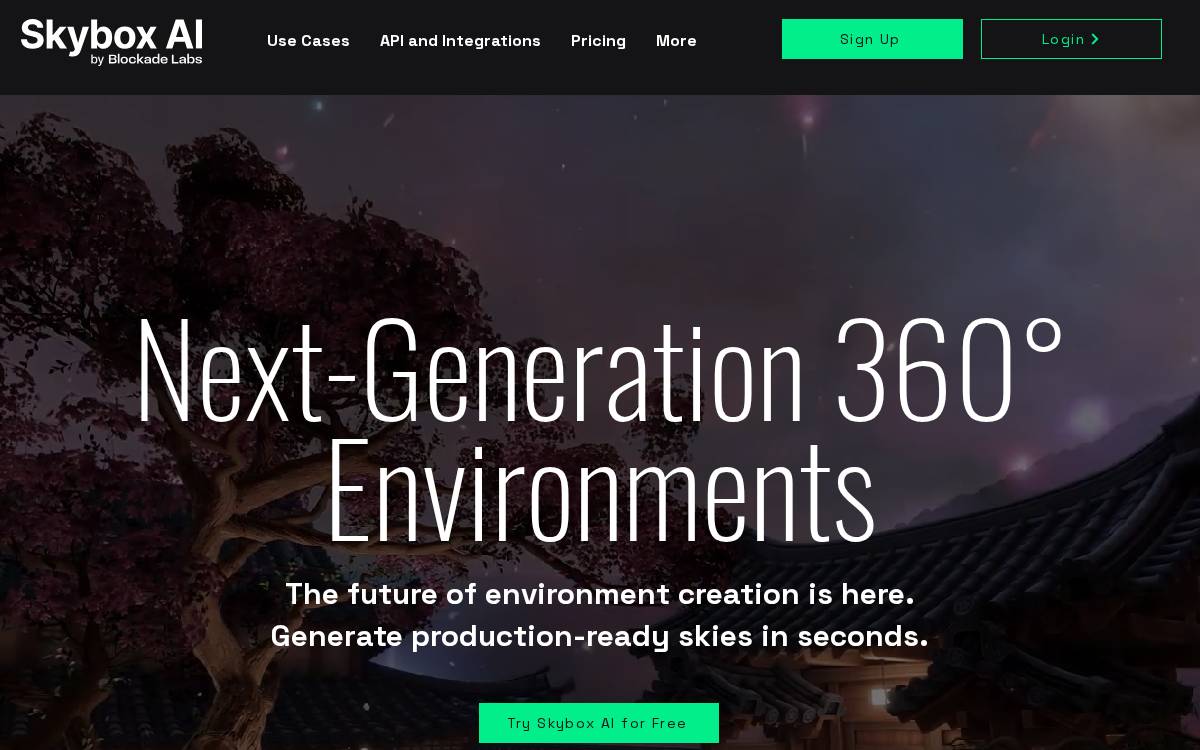 Blockade Labs website preview