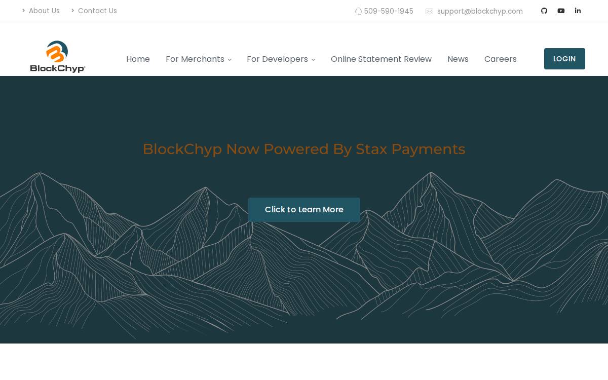 BlockChyp website preview