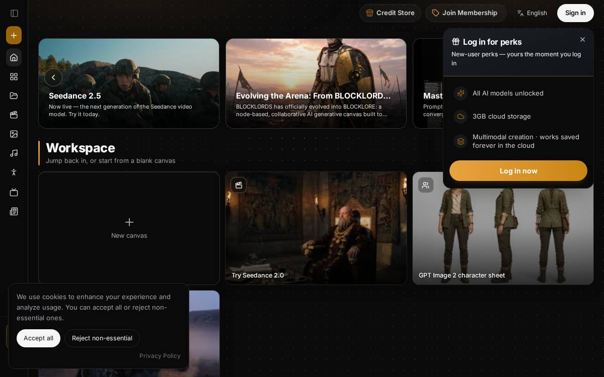 Blocklords website preview