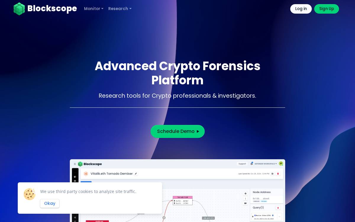 Blockscope website preview