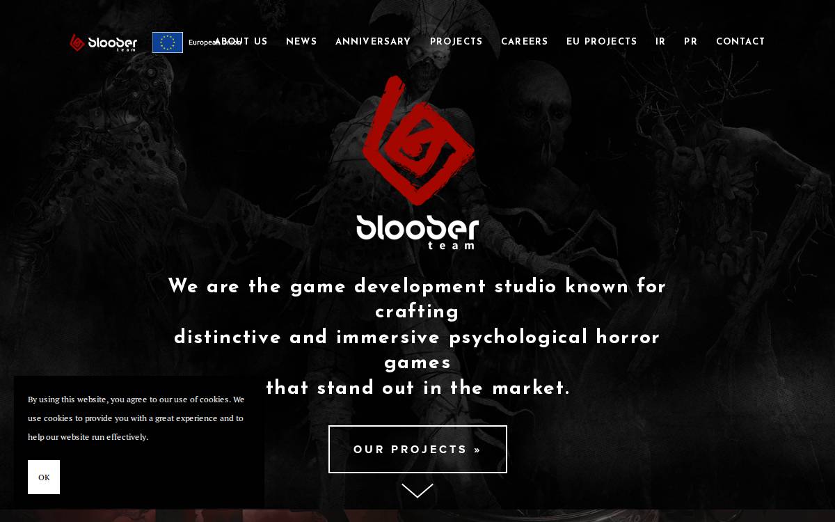 Bloober Team website preview
