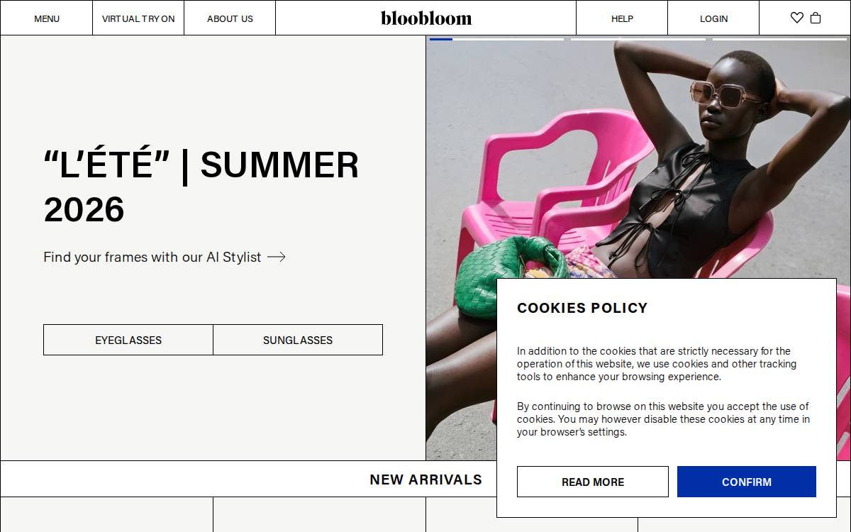 Bloobloom website preview