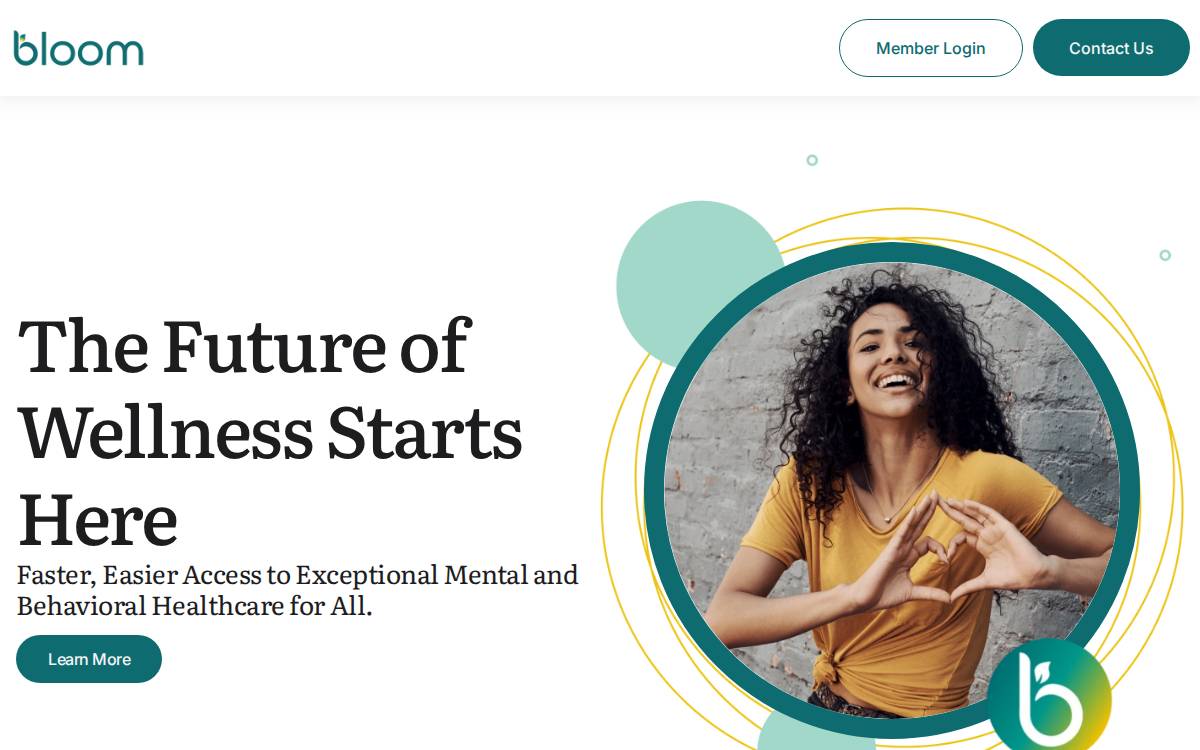 BLOOM website preview