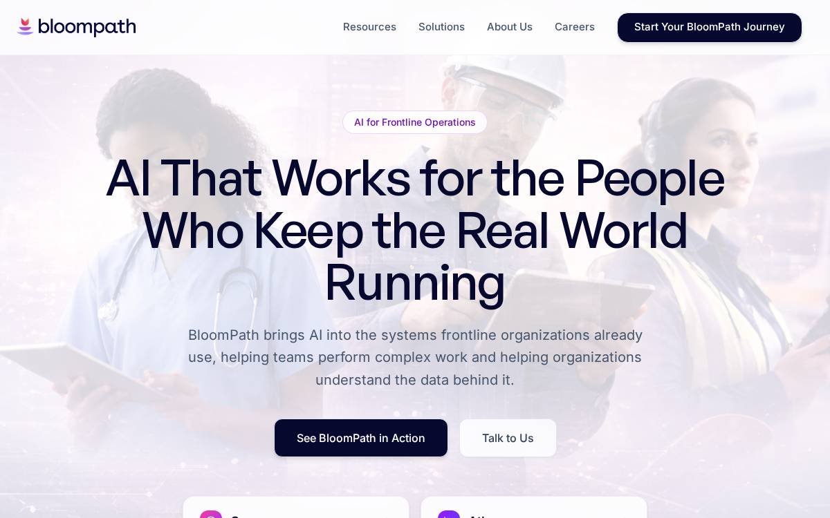 BloomPath website preview