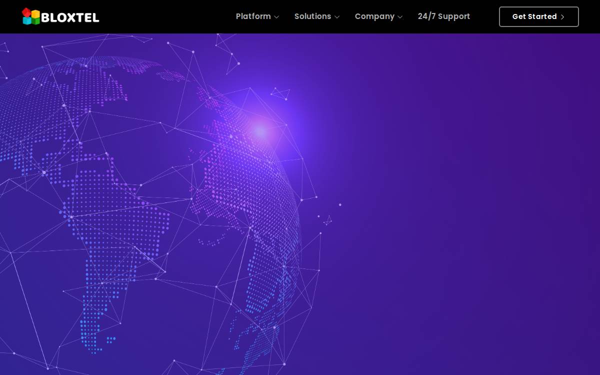 Bloxtel website preview