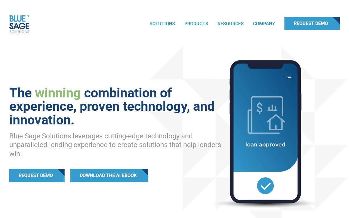 Blue Sage Solutions website preview